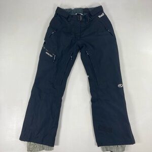 Marker Gore-Tex Insulated Ski Snowboard Pants Womens Size 6 Black Waterproof
